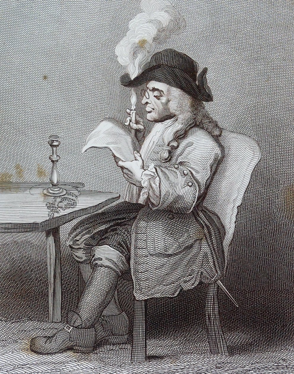 A politikus. szerző: William Hogarth (16971764), alkotó: William Hogarth