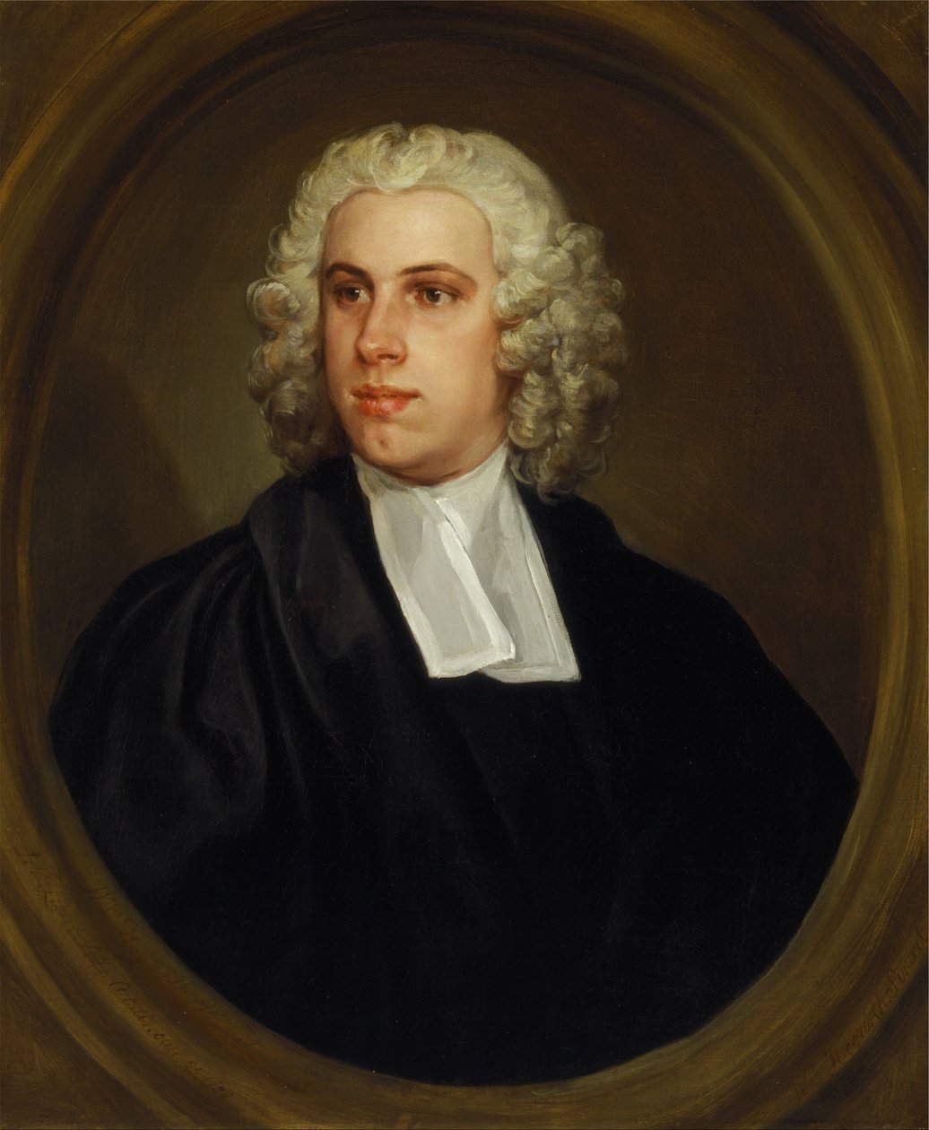 Dr. John Lloyd tiszteletes, a Broad Street-i St. Mildred templom kurátora alkotó: William Hogarth