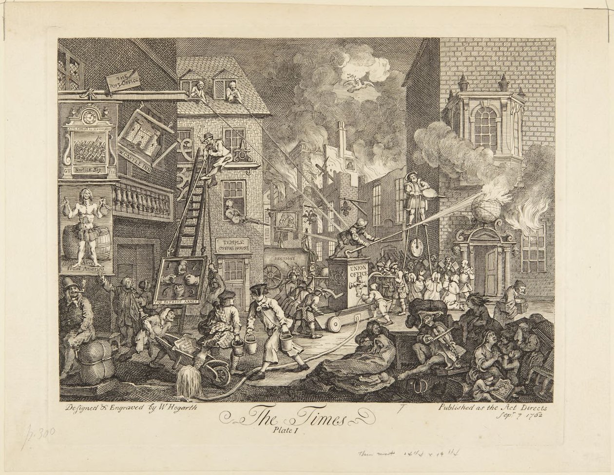 The Times: I. tábla alkotó: William Hogarth