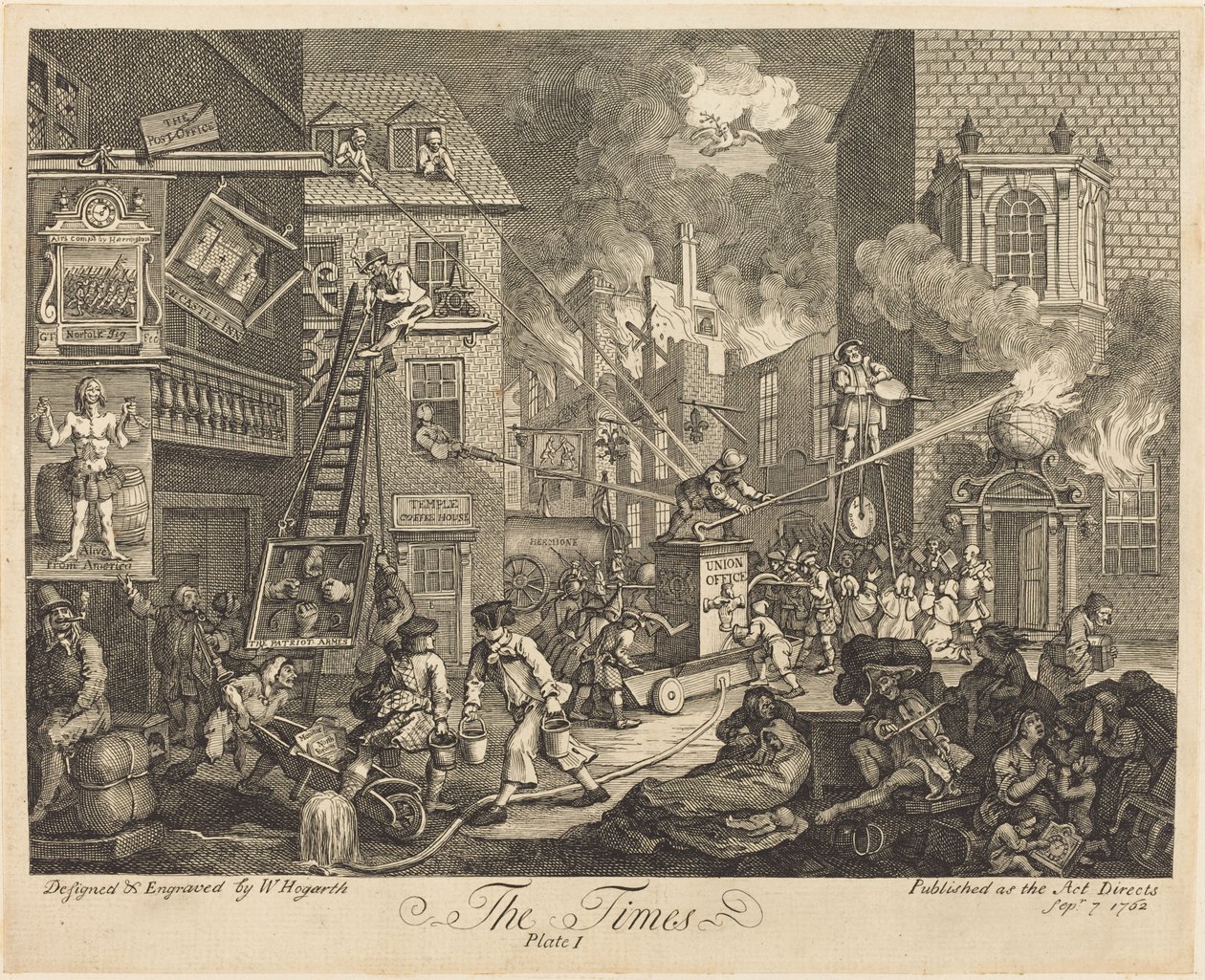 The Times, pl.1 alkotó: William Hogarth