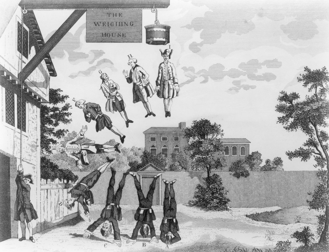 A Mérlegház alkotó: William Hogarth