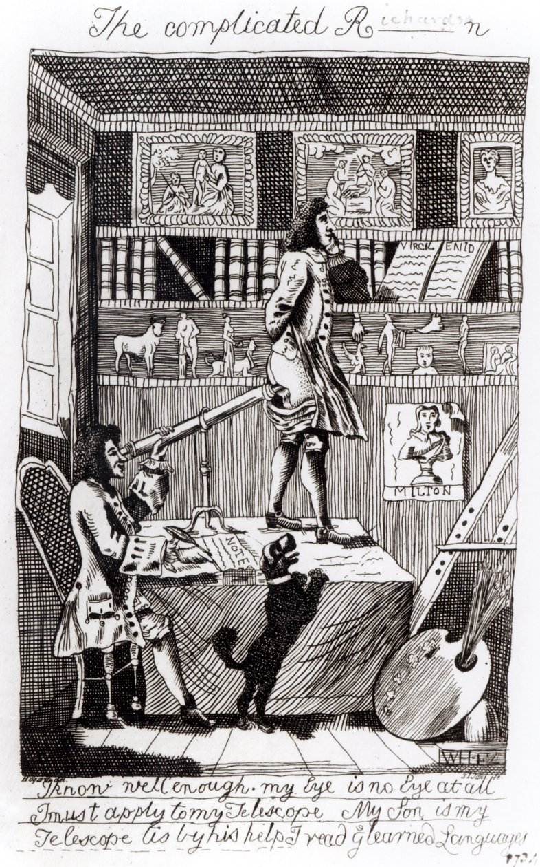 A bonyolult Richardson, 1724 alkotó: William Hogarth
