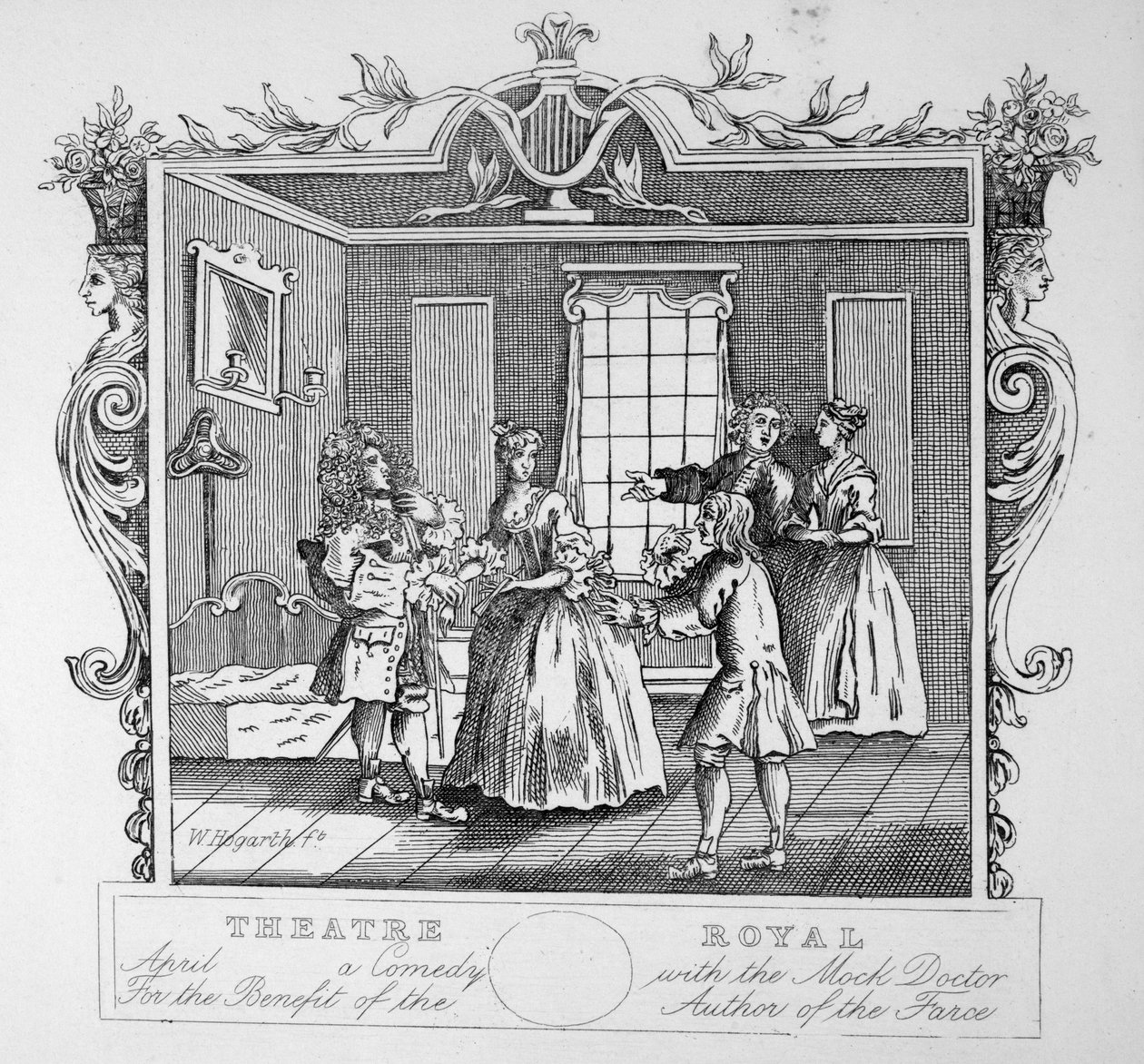 Királyi Színház alkotó: William Hogarth