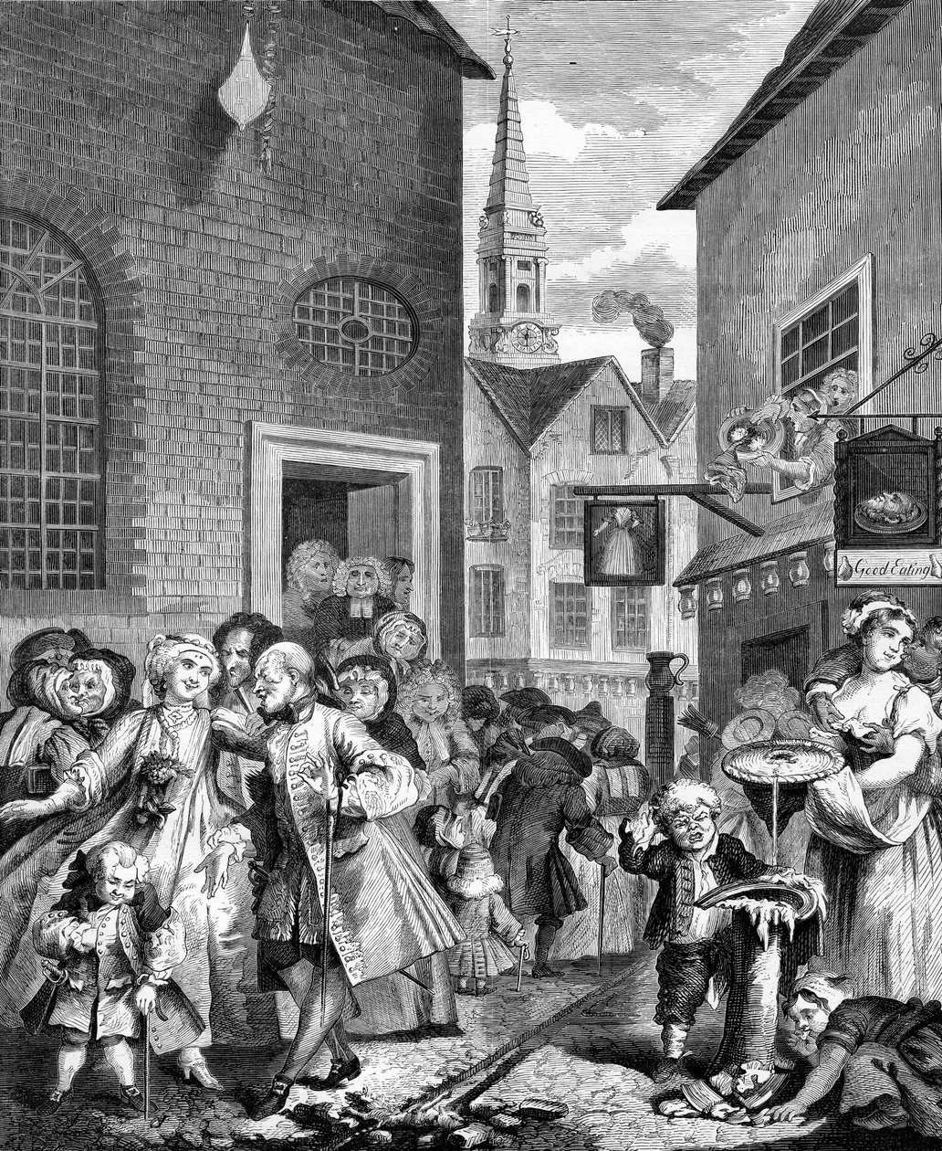 Times of the Day – Noon, William Hogarth alkotó: William Hogarth