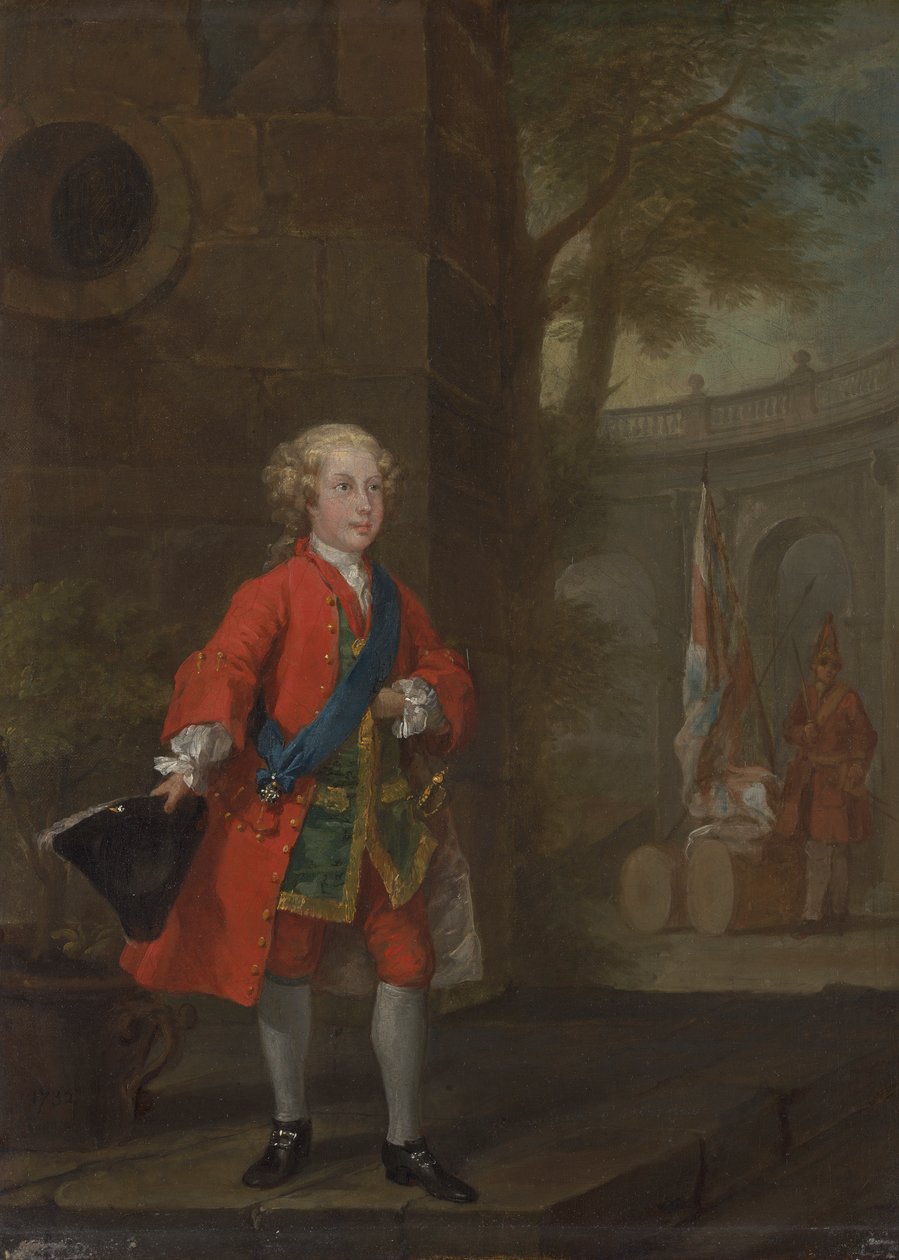 William Augustus, Cumberland hercege alkotó: William Hogarth
