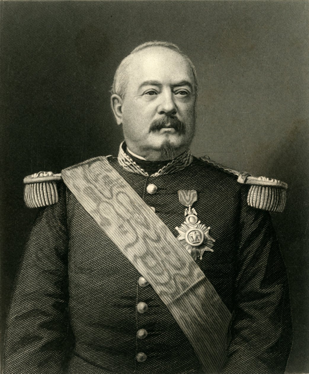 „Marshal Bazaine”, 1872. alkotó: William Holl