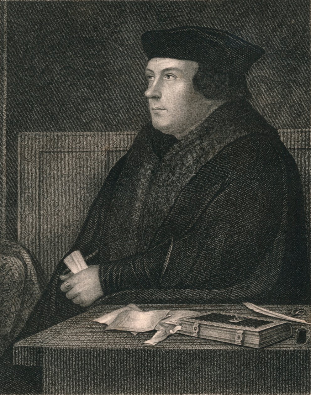 Thomas Cromwell, Essex grófja, a 19. század közepe. alkotó: William Holl I