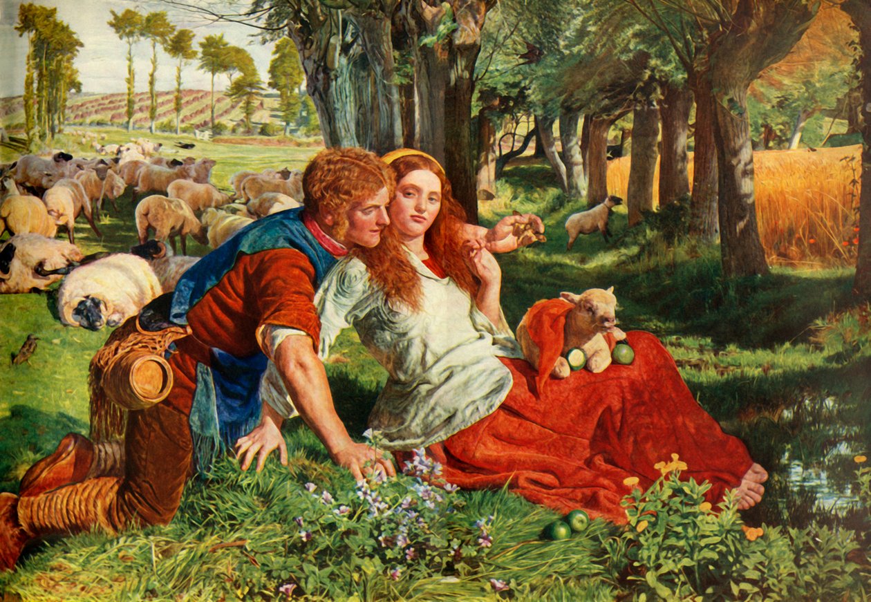 A béres pásztor, 1851, 1948. alkotó: William Holman Hunt