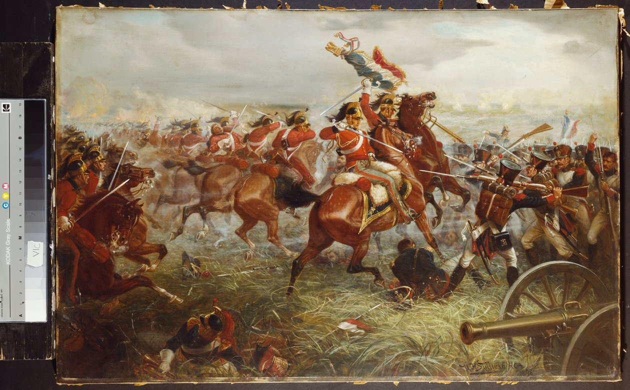 Capture of the Eagle, Waterloo, 1898 alkotó: William Holmes Sullivan