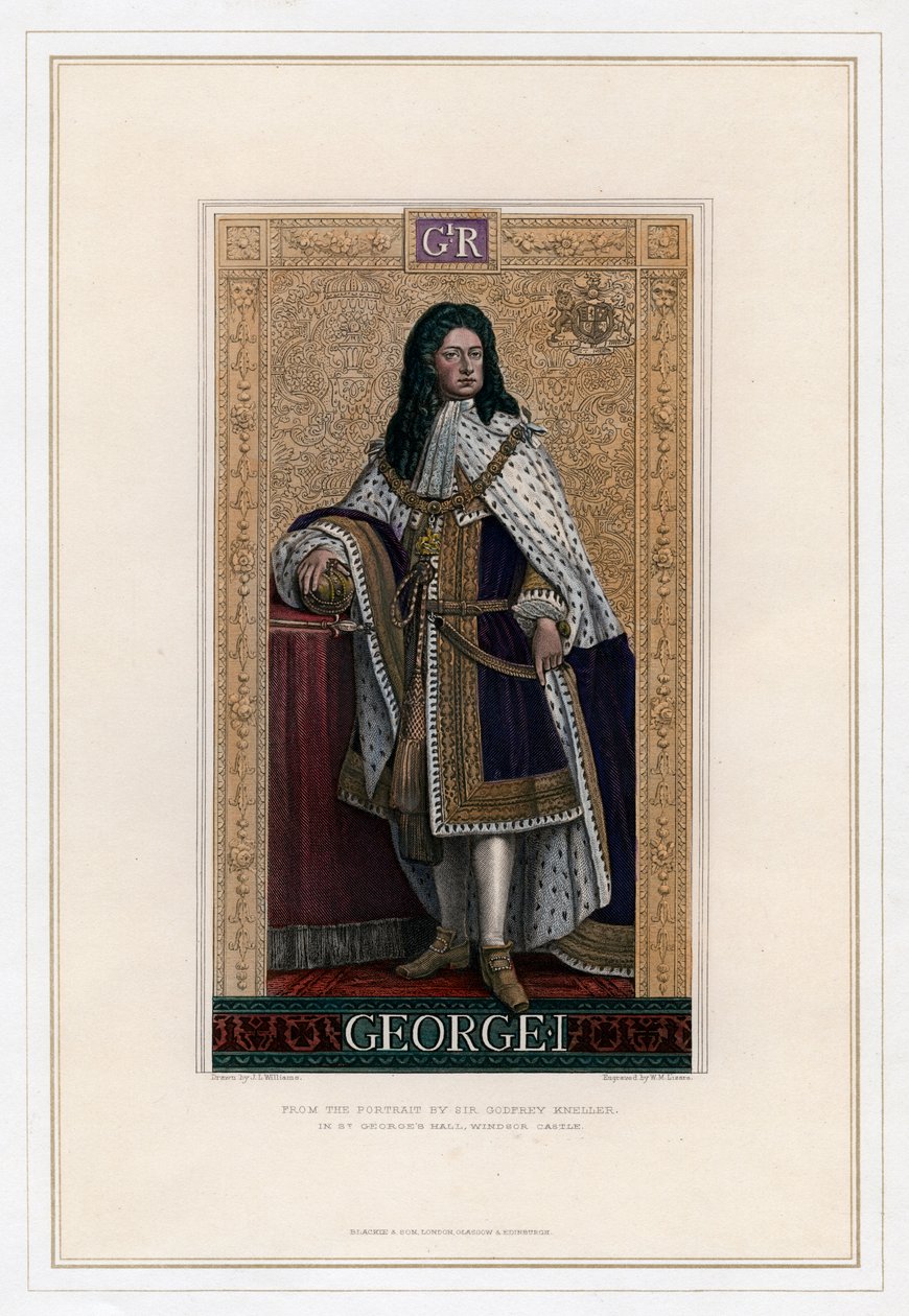 I. György, Nagy-Britannia királya alkotó: William Home Lizars