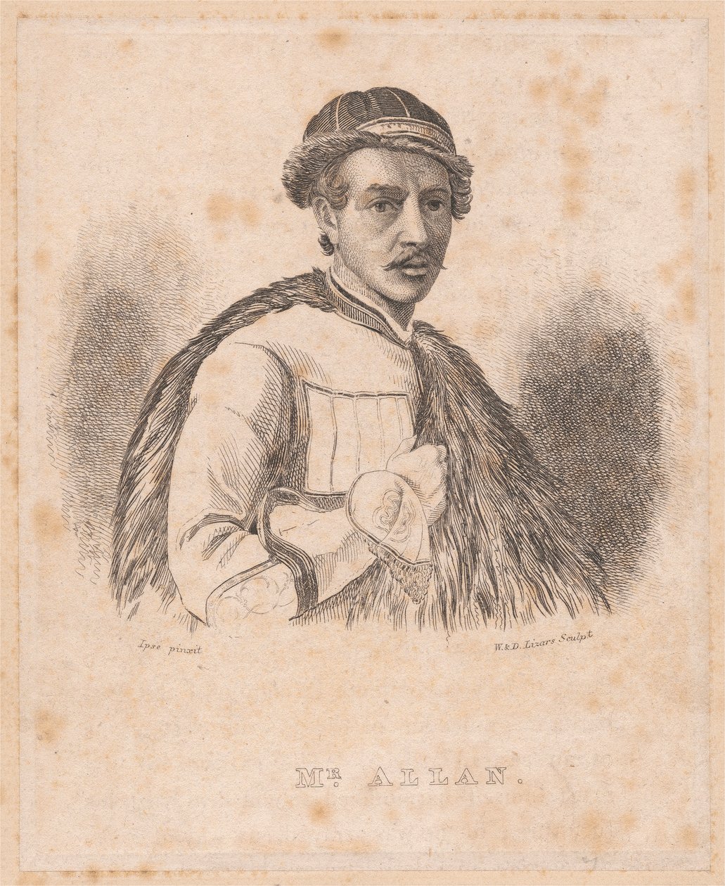 Mr. Allan alkotó: William Home Lizars