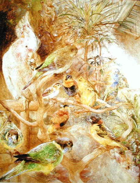 A madárház alkotó: William Huggins