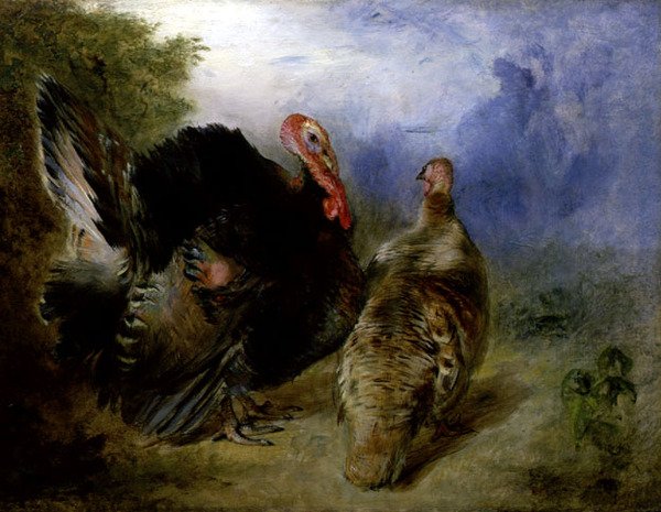 Pulyka (olaj a fedélzeten) alkotó: William Huggins