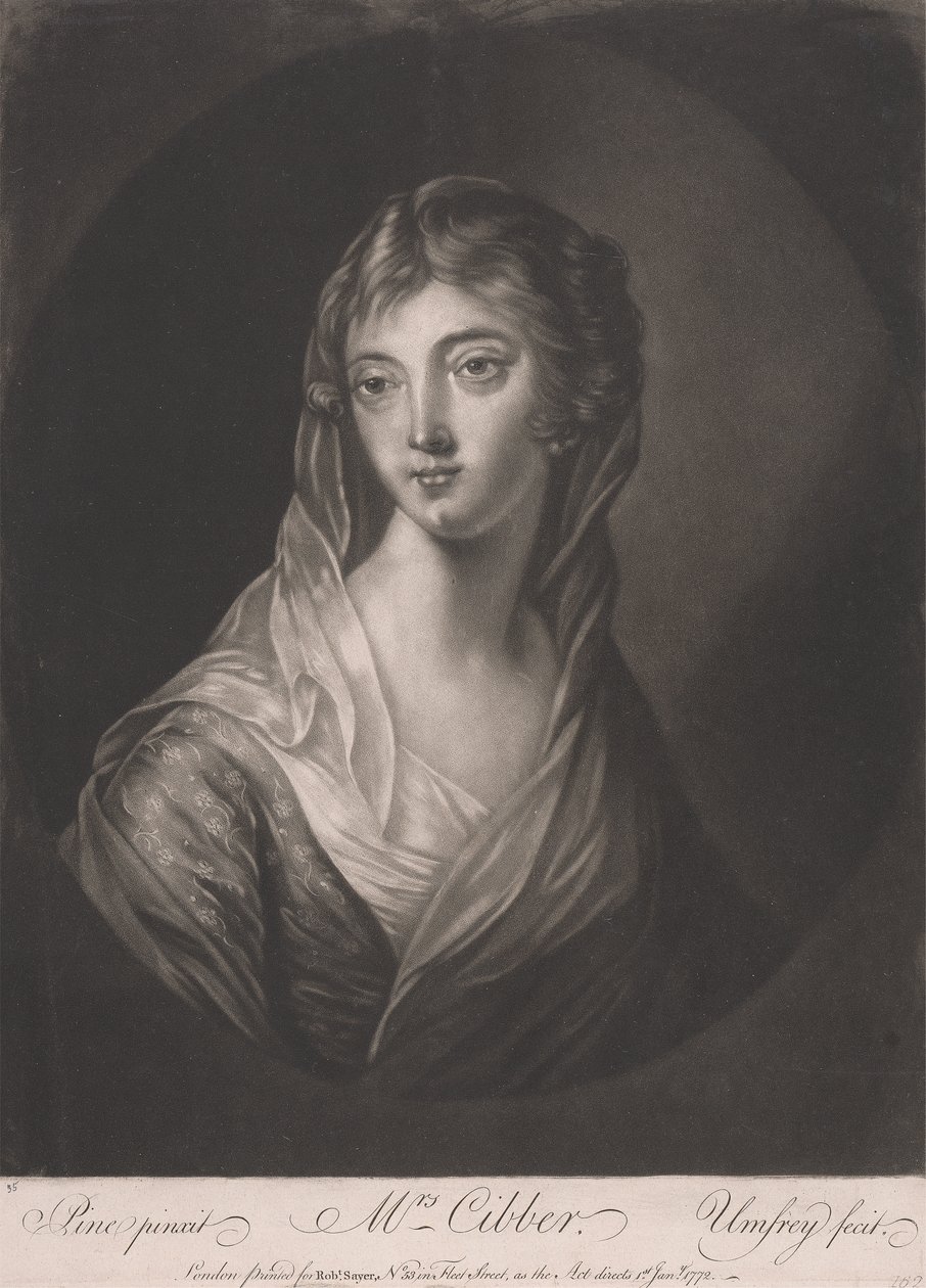 Mrs. Cibber alkotó: William Humphrey
