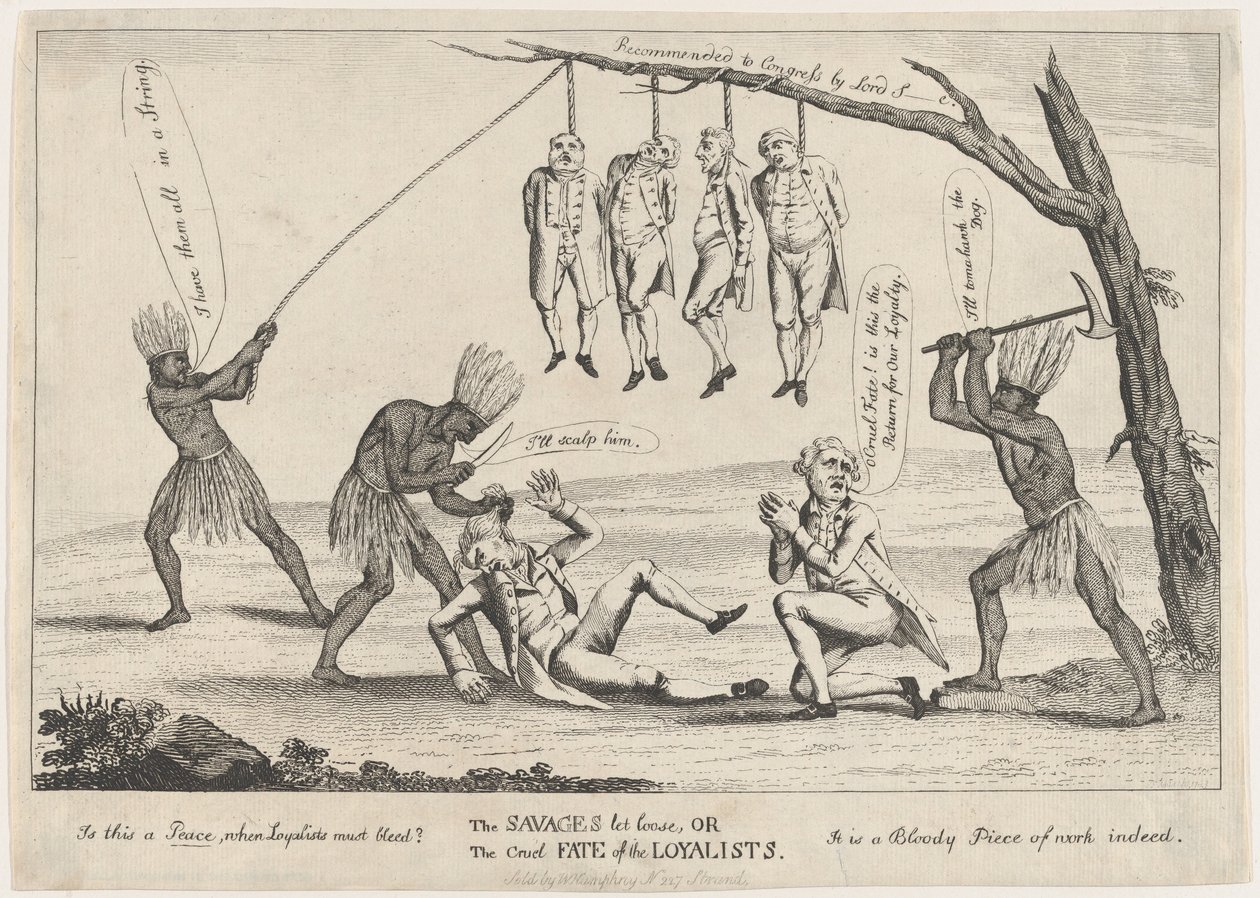 Az elengedett vadak, avagy a hűségesek kegyetlen sorsa, 1783. alkotó: William Humphrey