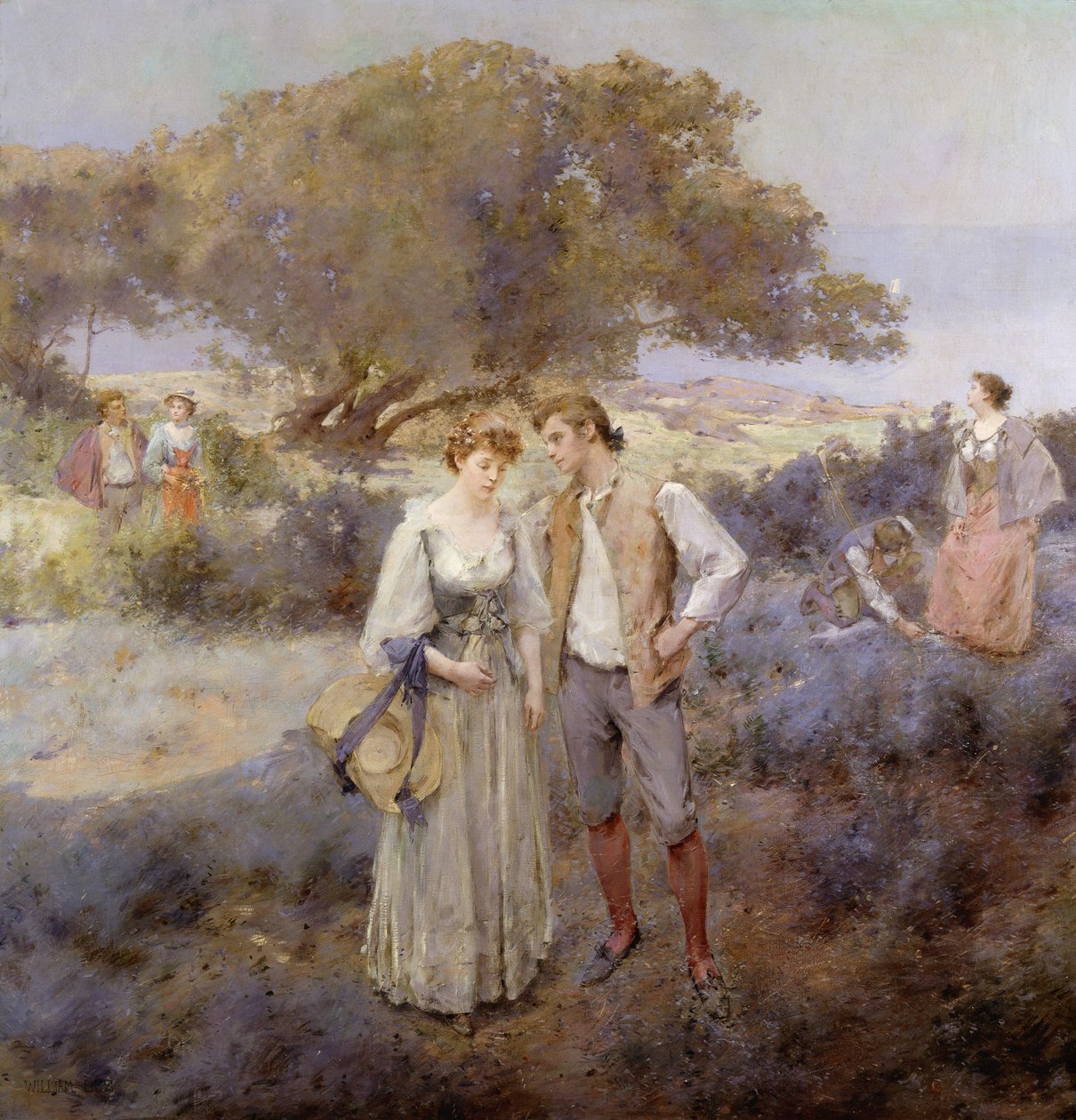 The Return from Cythera, 1892 körül alkotó: William II Lee