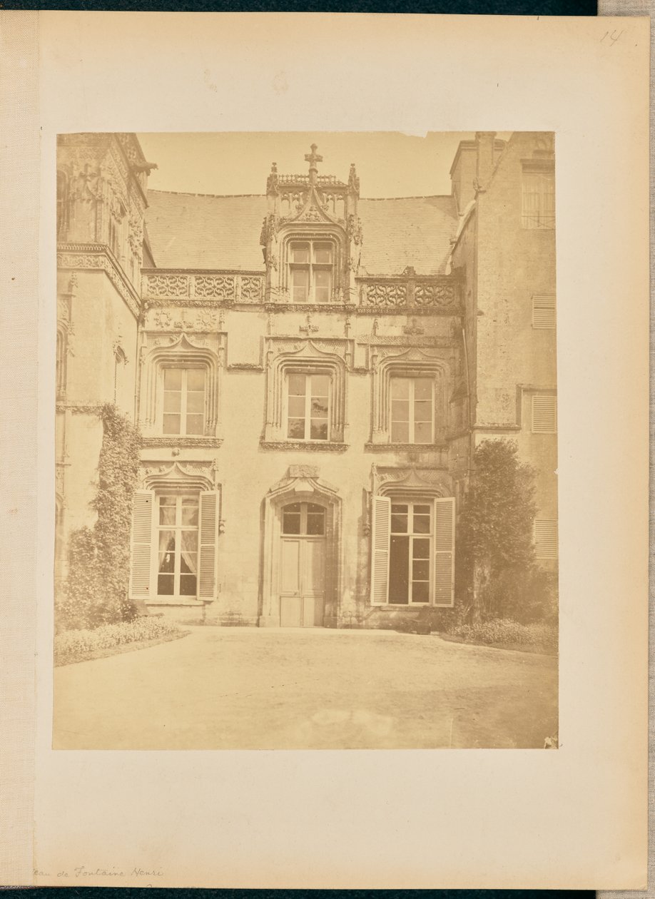 Château de Fontaine-Henri alkotó: William J. Stillman