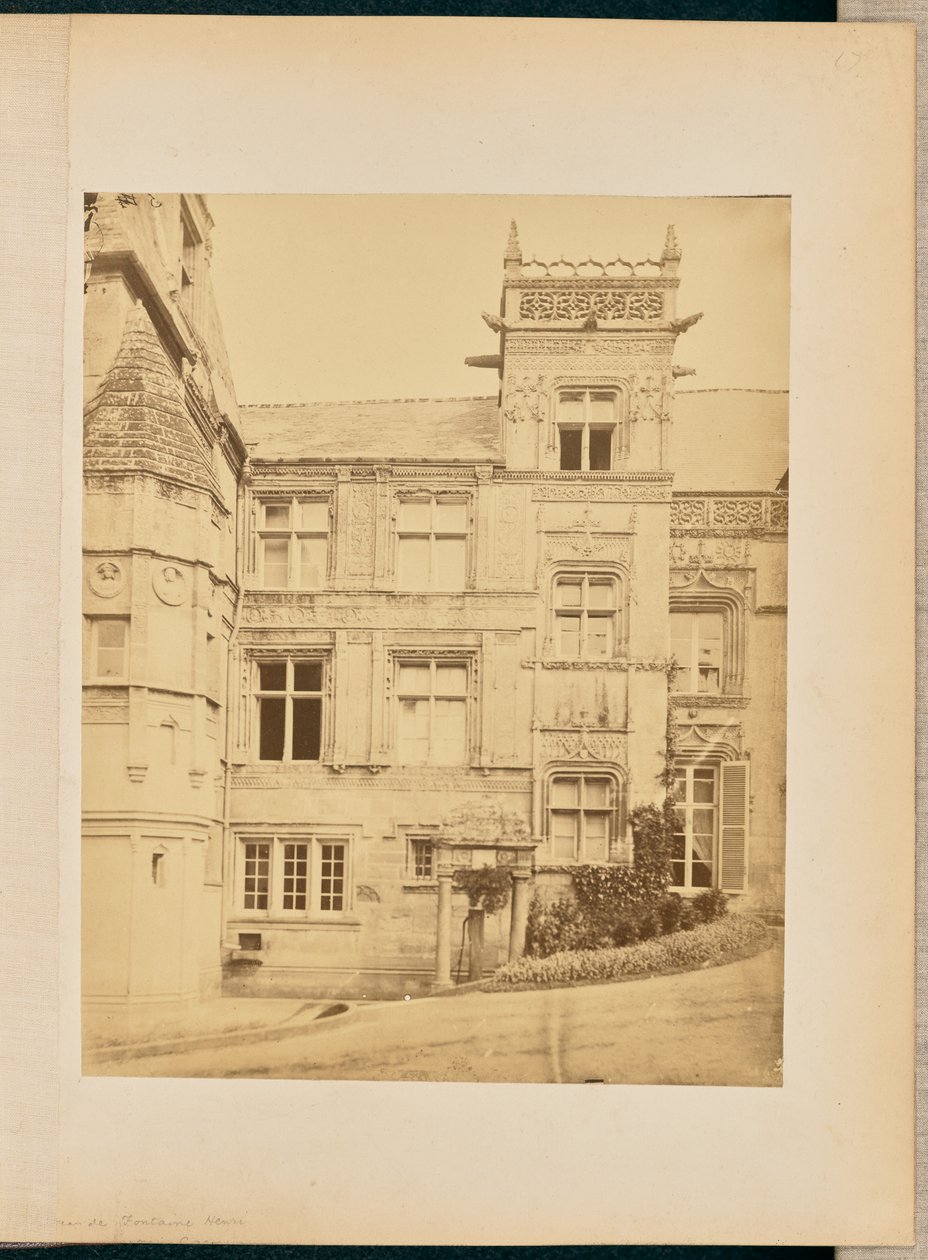 Château de Fontaine-Henri alkotó: William J. Stillman