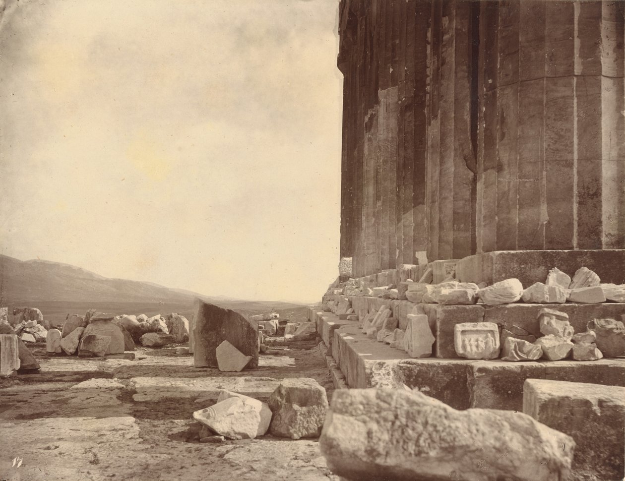 A Parthenon keleti homlokzata alkotó: William J. Stillman