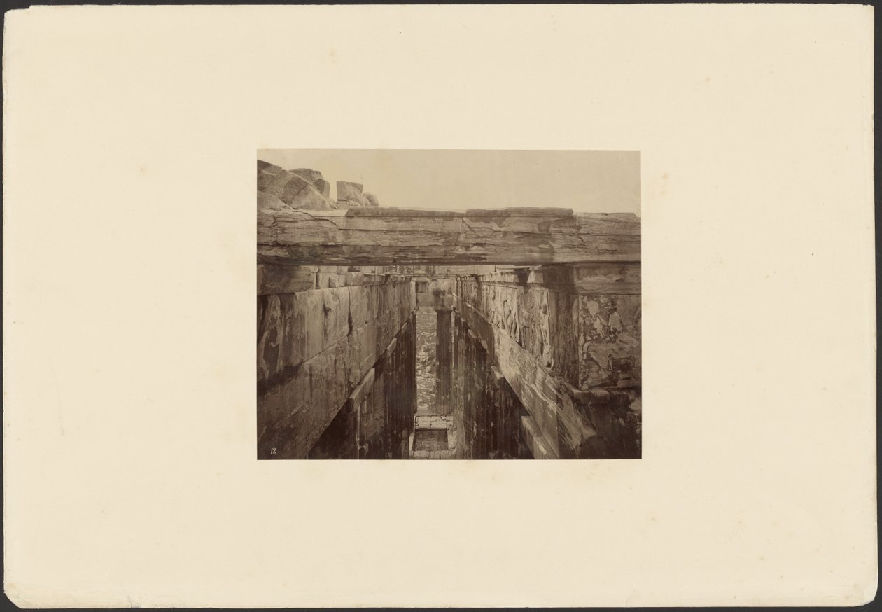 A Parthenon nyugati oszlopcsarnoka alkotó: William J. Stillman