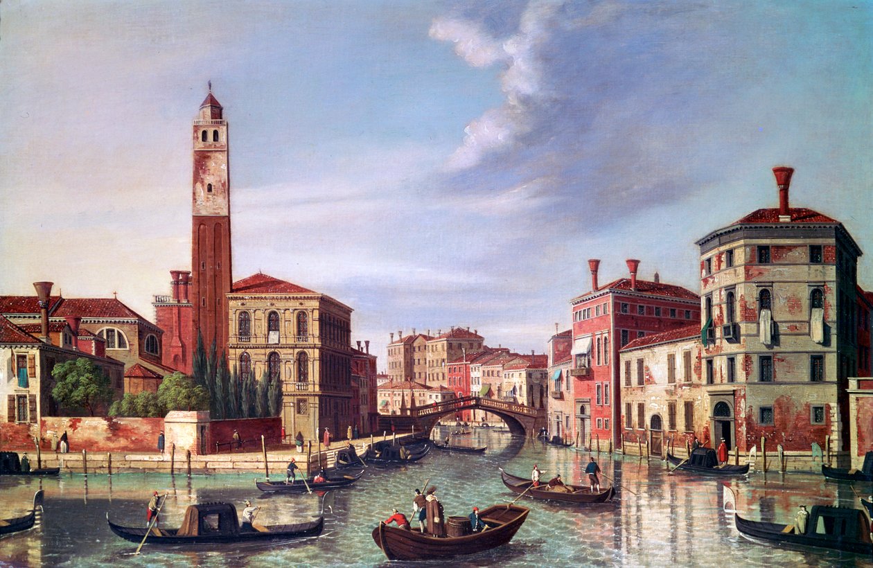 Palazzo Labia, Cannaregio-csatorna, 1750-1771 alkotó: William James