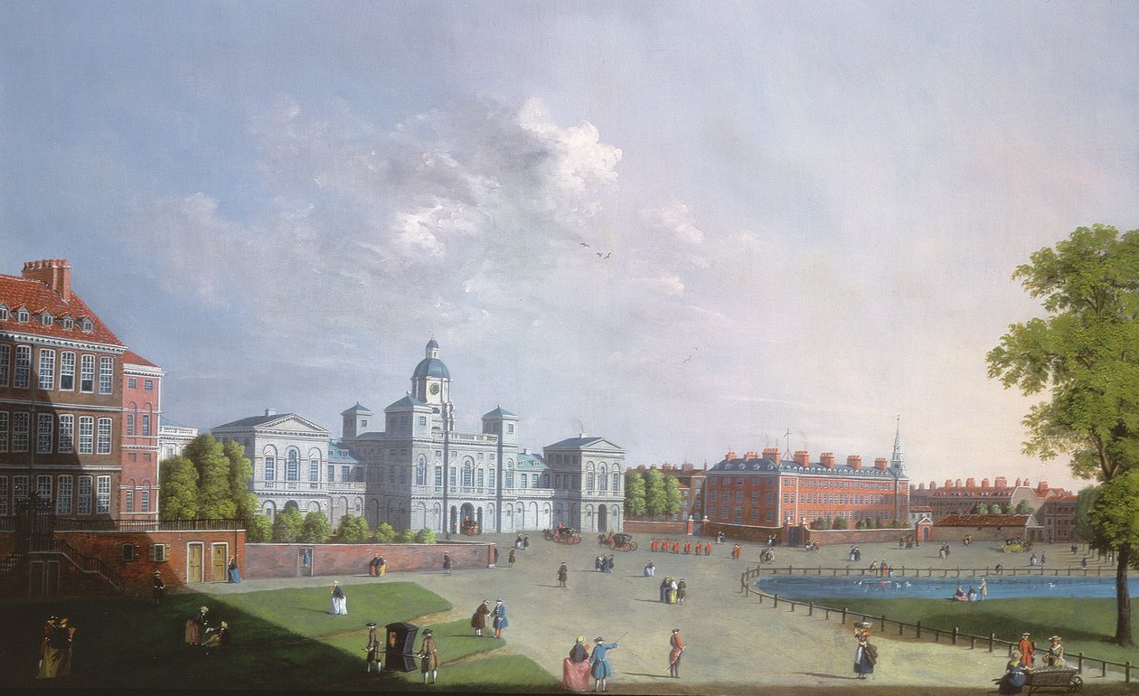 The Horse Guards Parade, Westminster, 18. század alkotó: William James