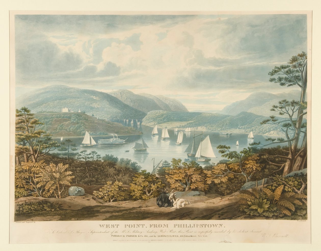 West Point, Phillipstownból alkotó: William James Bennett