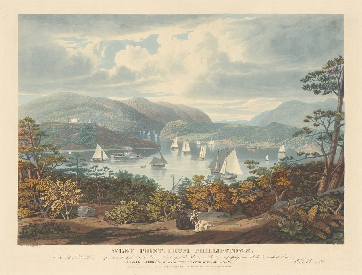 West Point, Phillipstownból alkotó: William James Bennett
