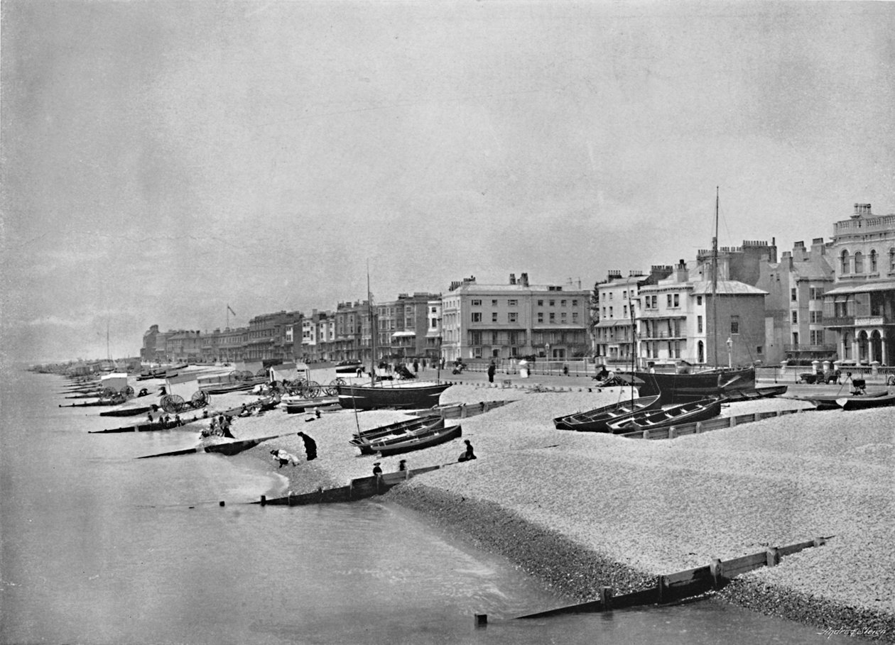 The Parade, Worthing, 1896 alkotó: William James Gardiner
