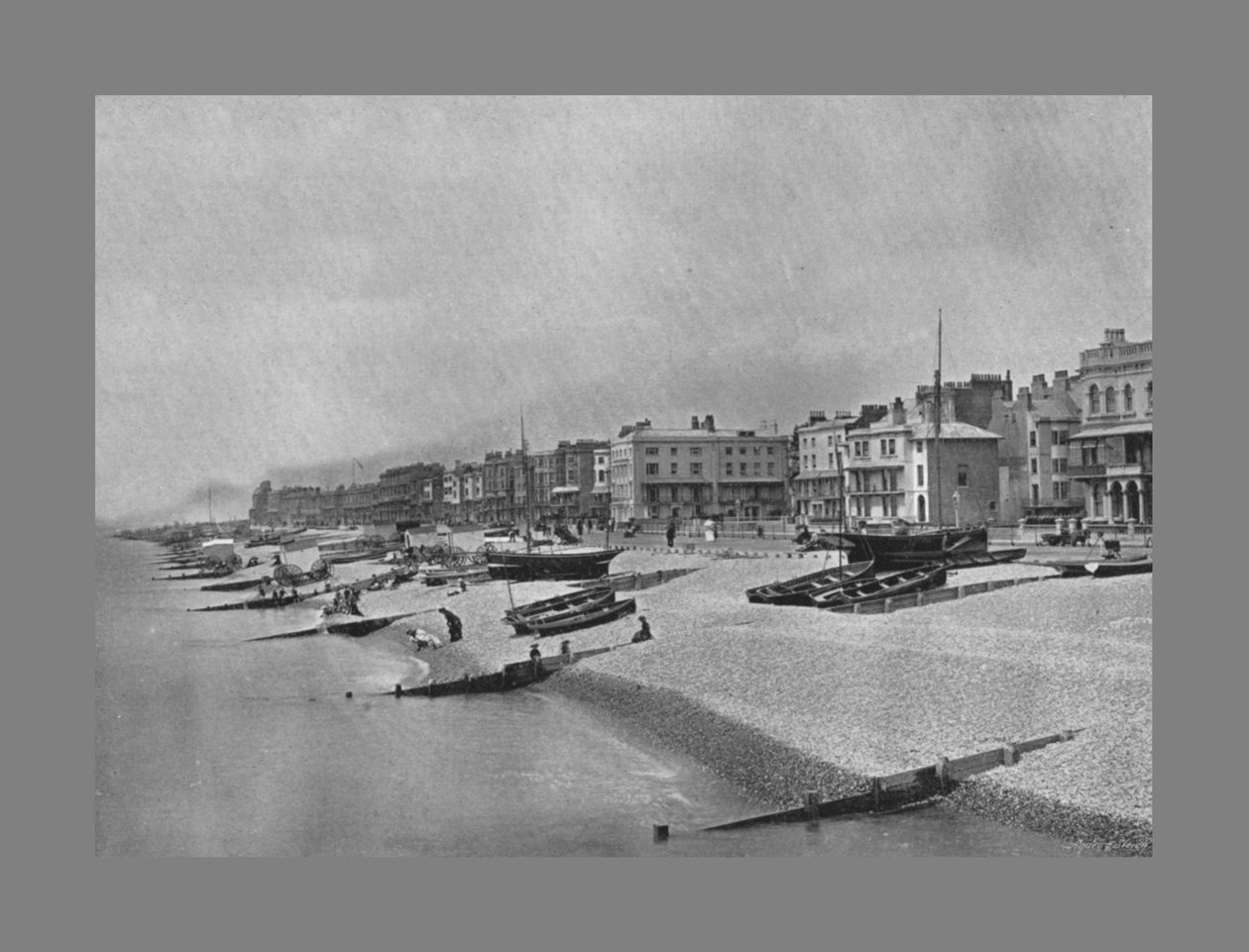 The Parade Worthing, c1900 alkotó: William James Gardiner