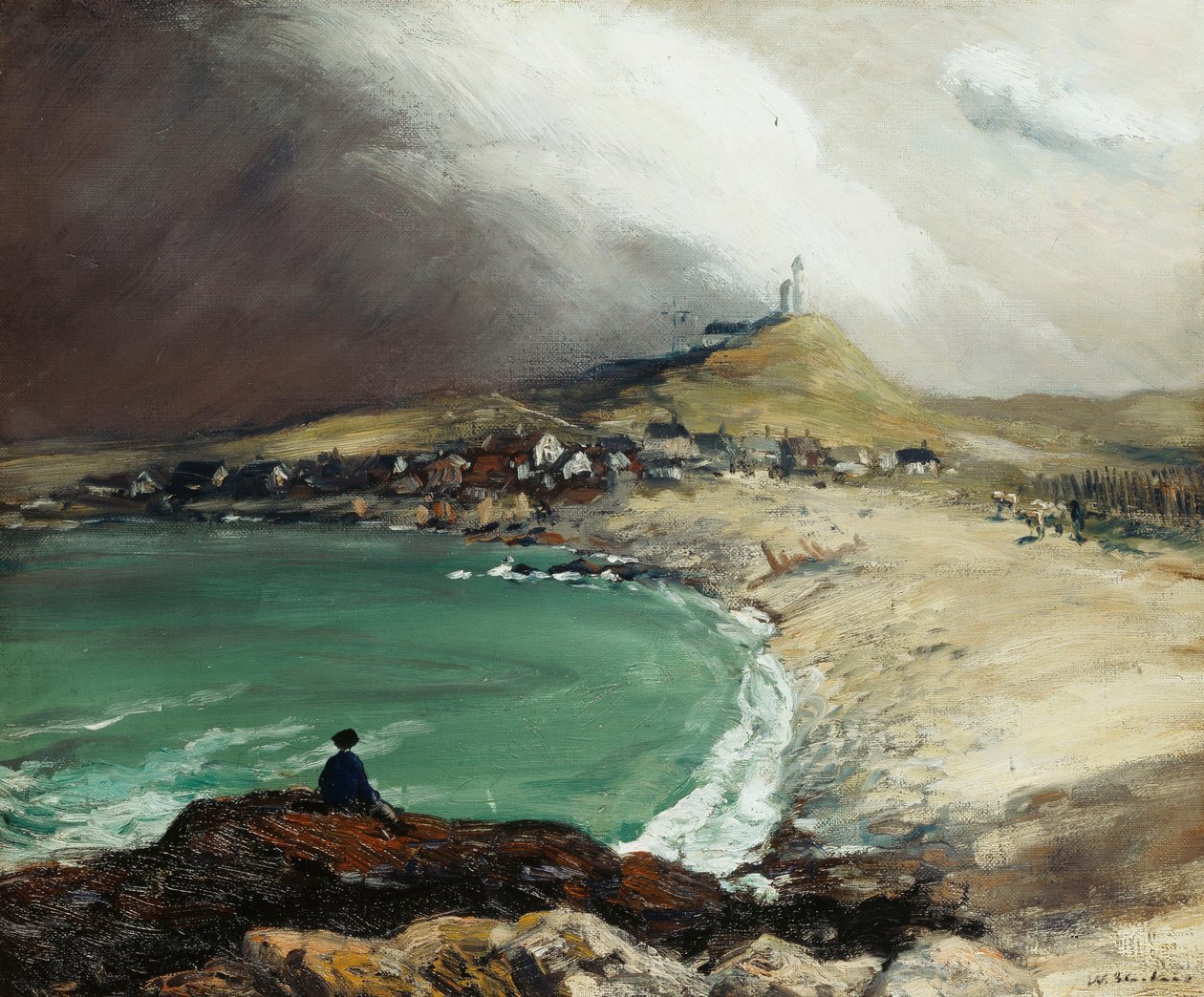 Cap Noir, St. Pierre alkotó: William James Glackens
