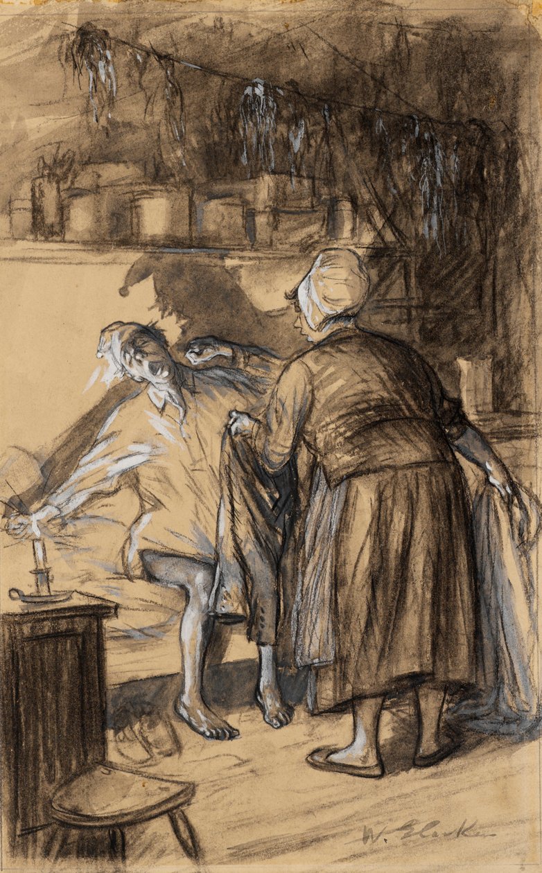 Itt vannak a nadrágok alkotó: William James Glackens