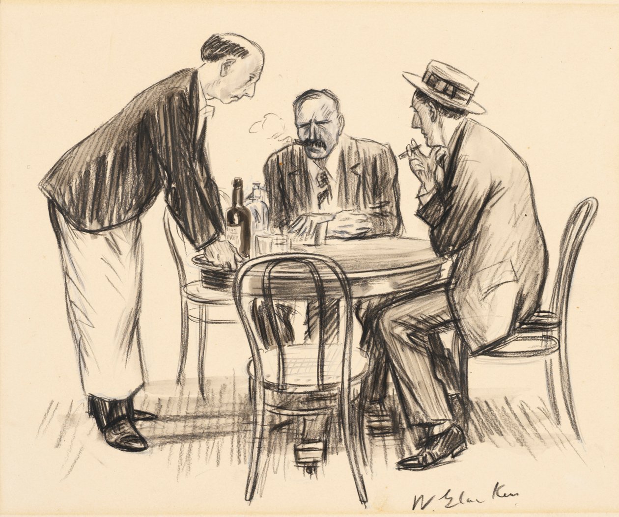 Soha többé – jegyezte meg komoran alkotó: William James Glackens