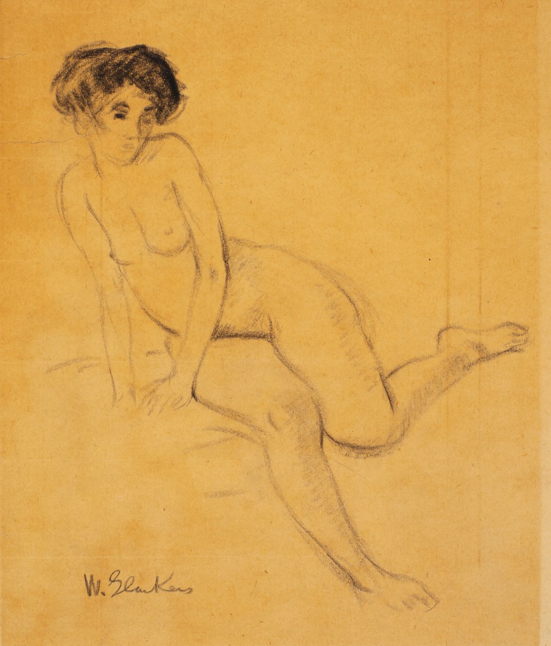 Meztelen alkotó: William James Glackens