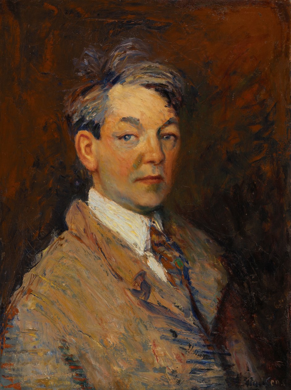 Önarckép alkotó: William James Glackens