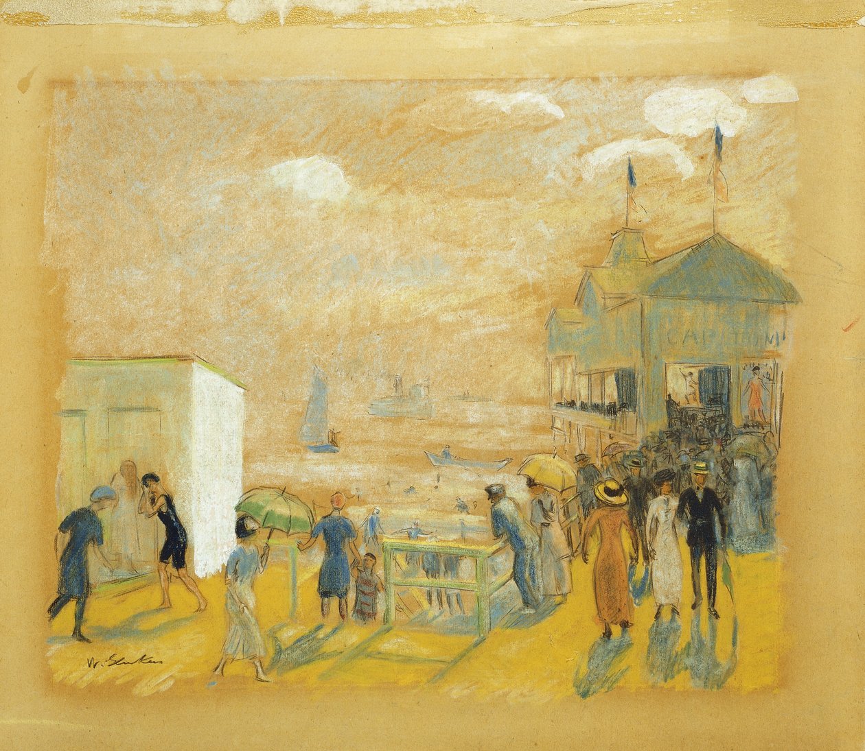 Az akkumulátor alkotó: William James Glackens