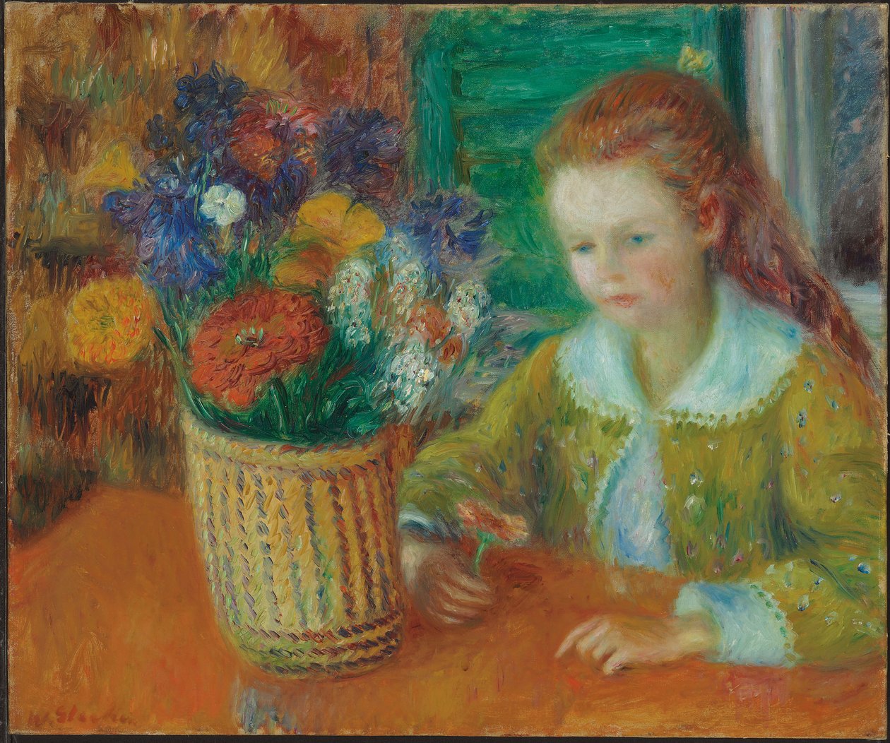 The Breakfast Porch, 1920 körül (olaj, vászon) alkotó: William James Glackens
