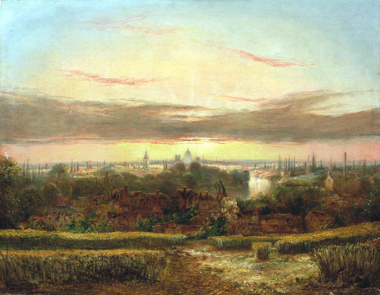 "Kilátás fentről Wandsworth, Westminster és St Paul