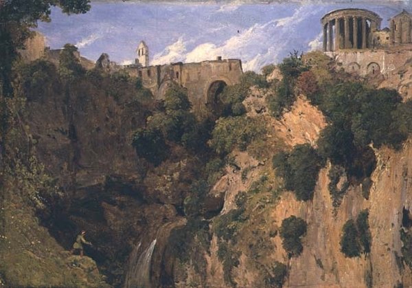 Szibilla temploma, Tivoli alkotó: William James Linton