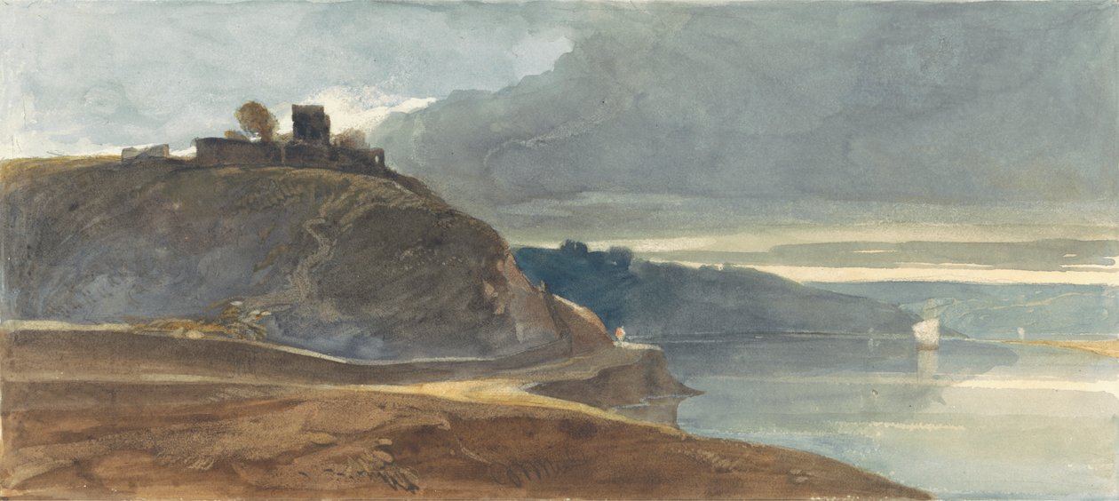 Vár a torkolat fölött alkotó: William James Muller