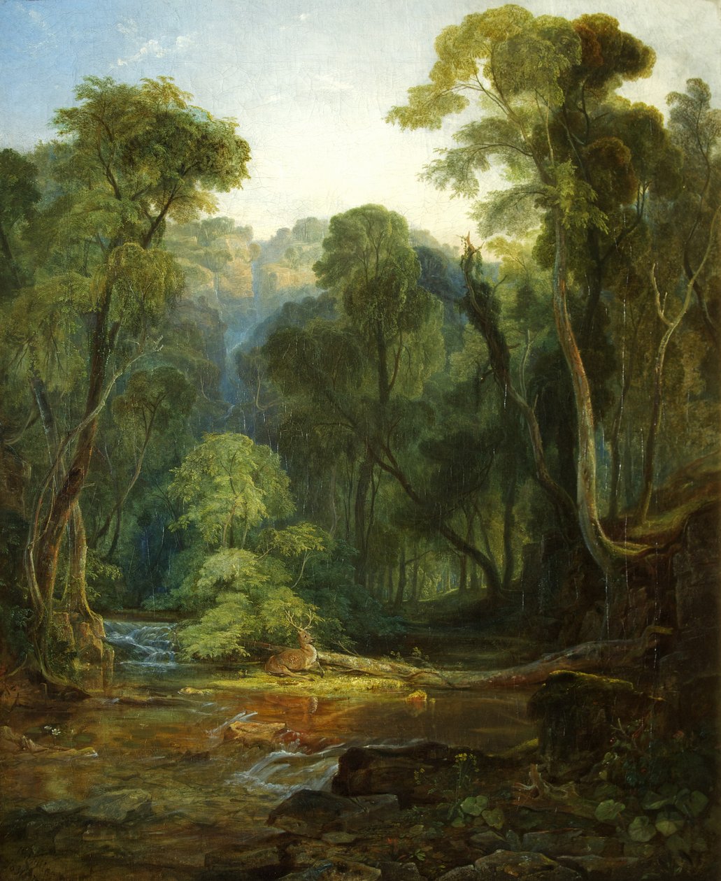 Coombe Glen, Bristol közelében alkotó: William James Muller