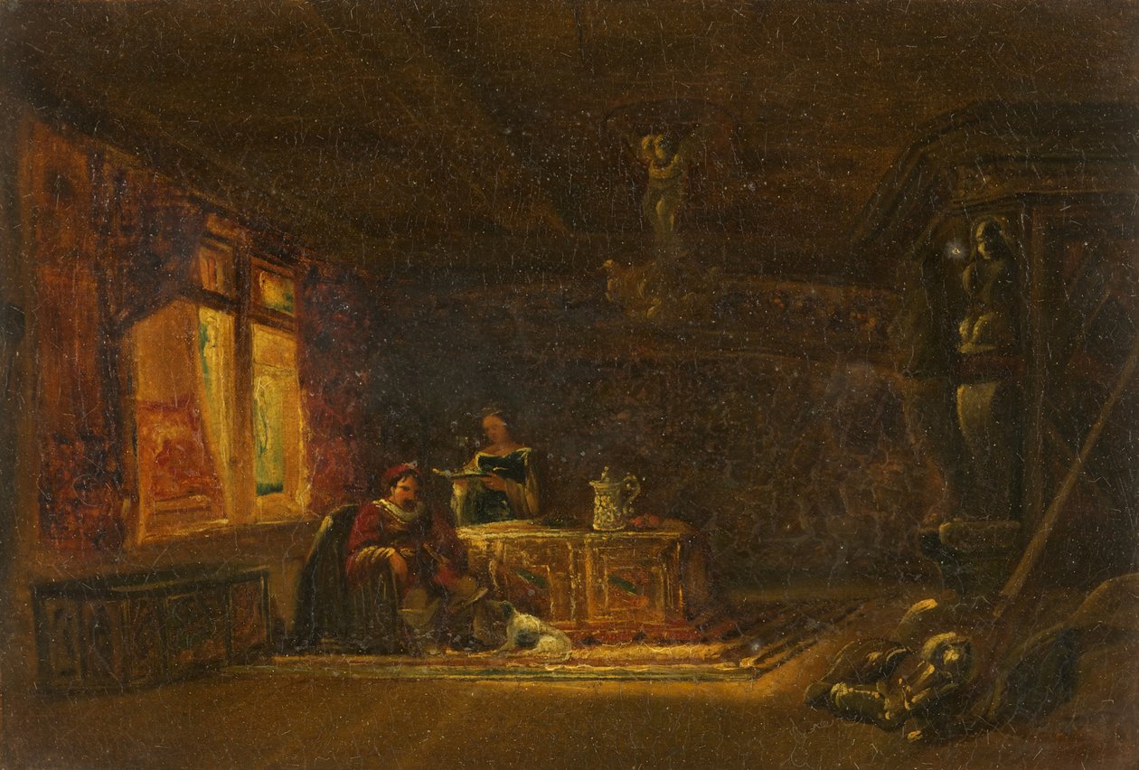 A bárói terem (olaj, vászon) alkotó: William James Muller