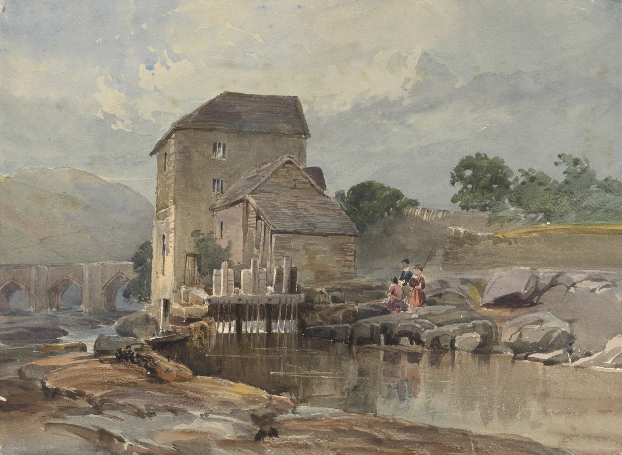 Llangollen hídja alkotó: William James Muller
