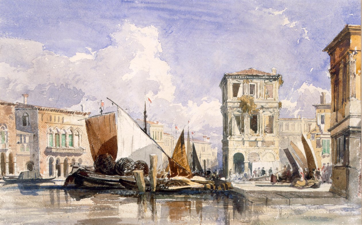 Velence, 1834. alkotó: William James Muller