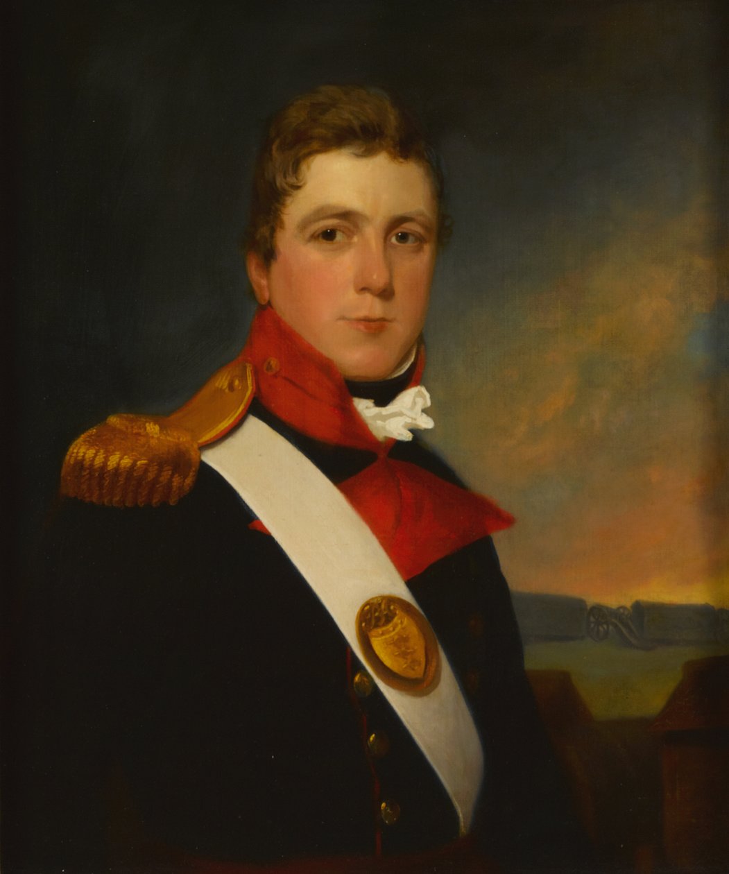 Christopher Hodgson őrnagy, Bombay Tüzérség alkotó: William John Newton