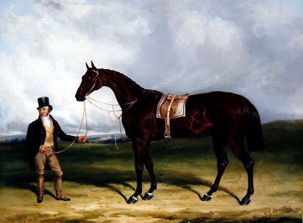 Bay Middleton, a Derby győztese alkotó: William Joseph Shayer