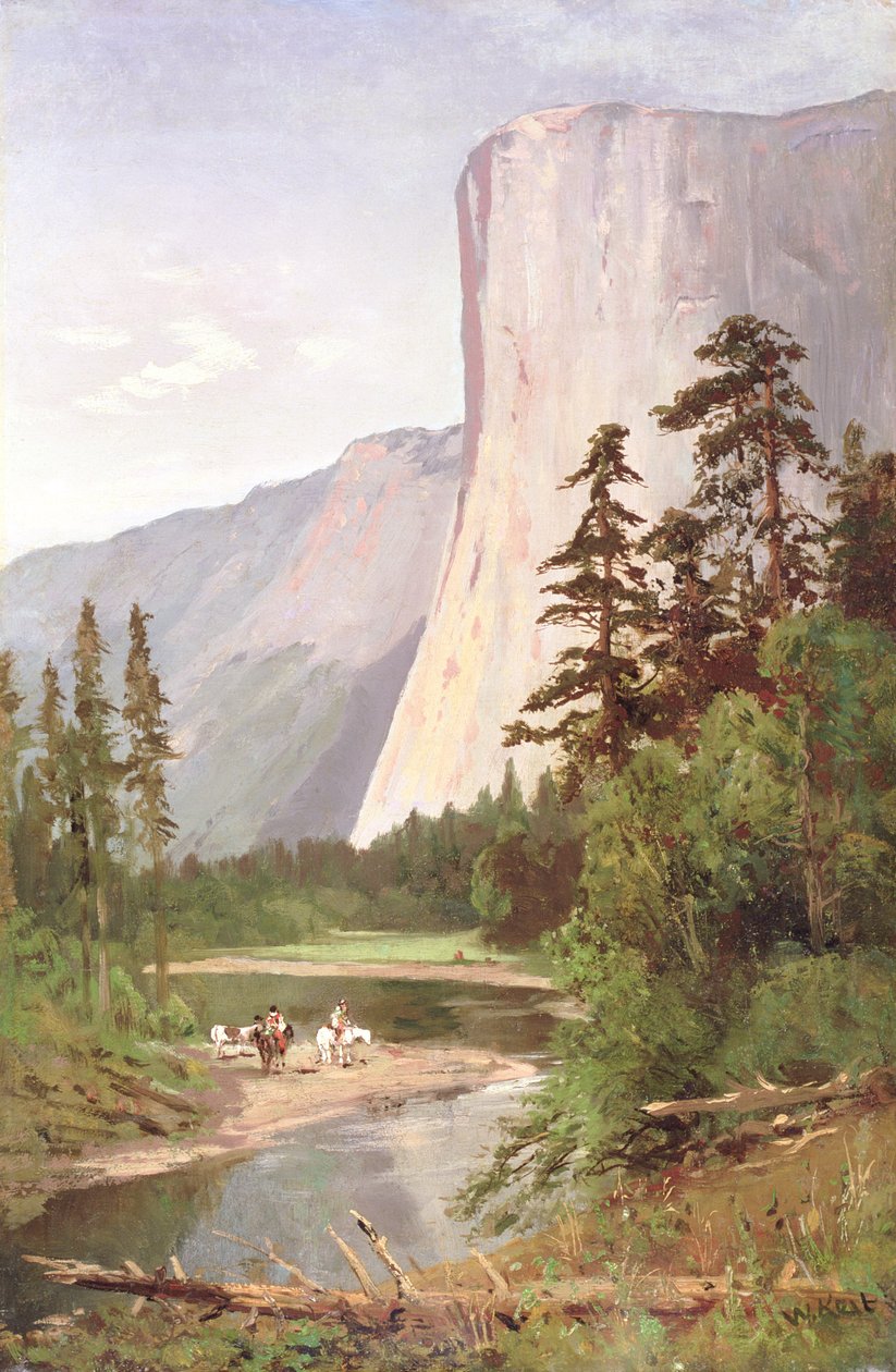 El Capitan, Yosemite Valley alkotó: William Keith
