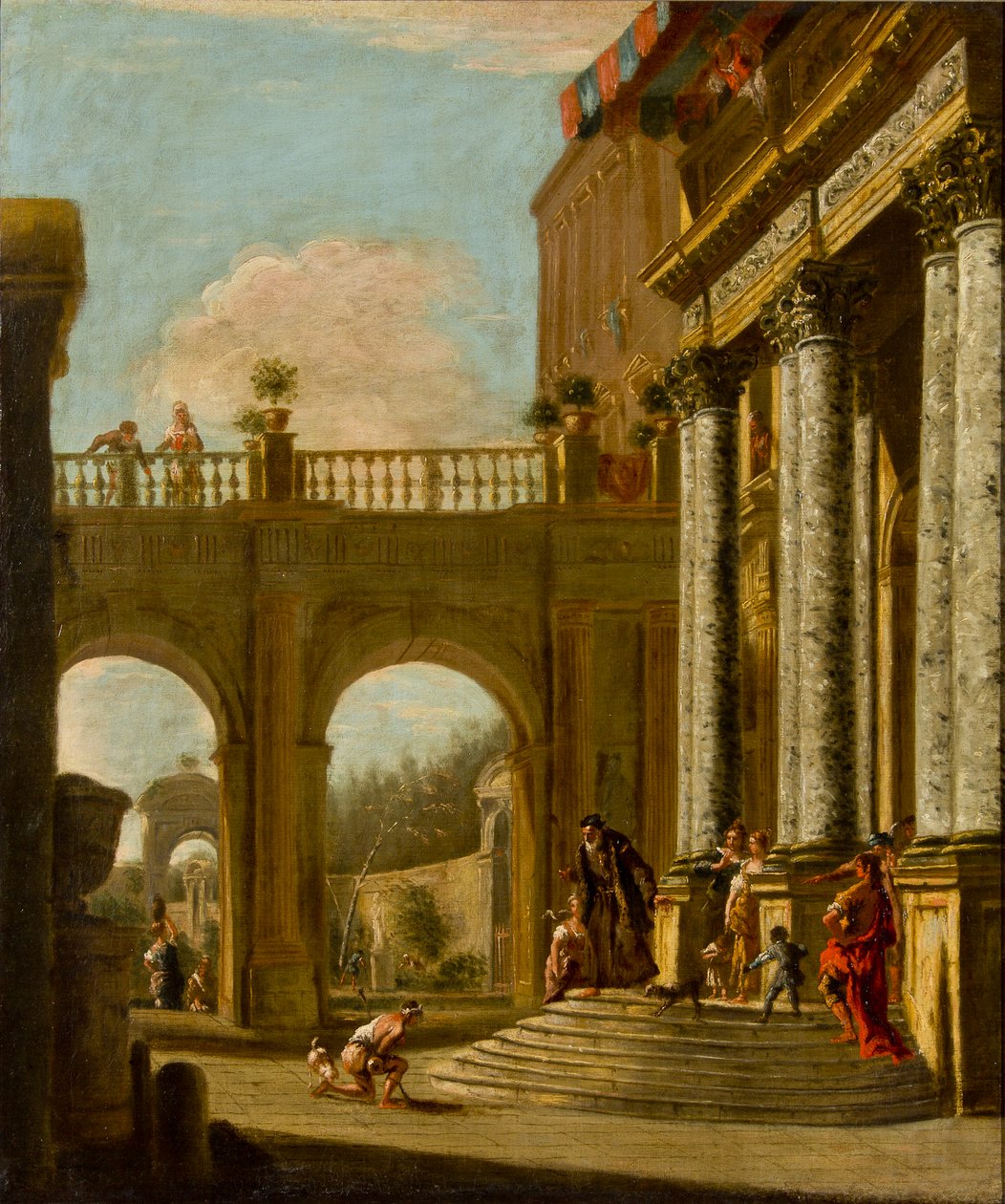 A tékozló fiú visszatérése, 1712-1716 körül (olaj, vászon) alkotó: William Kent