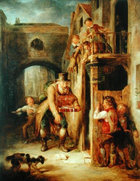 A hamis csomag (olaj, vászon) alkotó: William Kidd