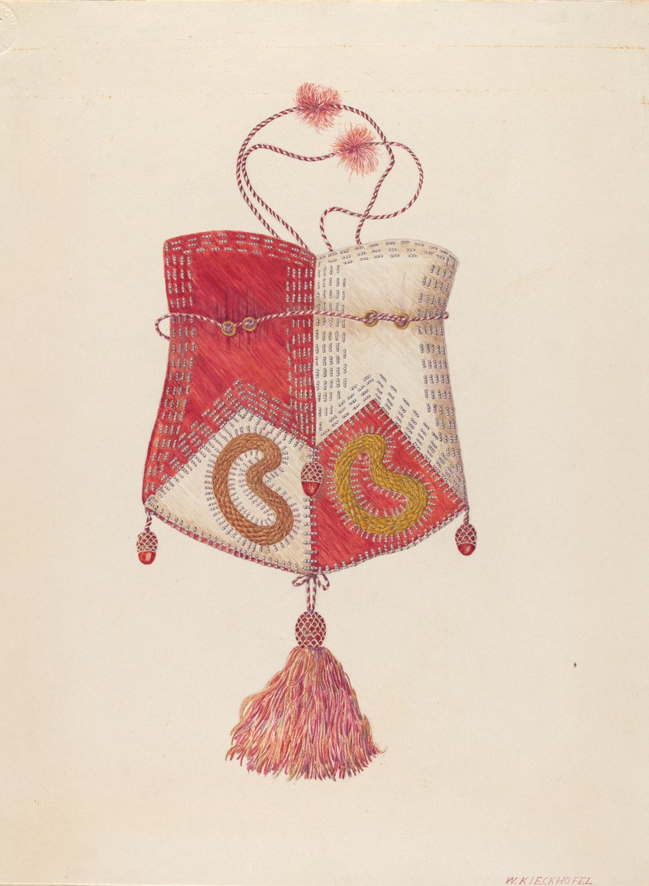 Gyöngyös táska, 19351942. alkotó: William Kieckhofel